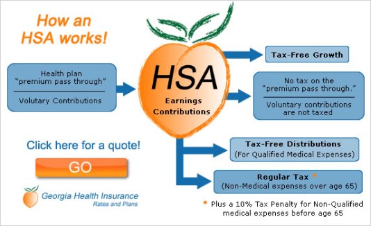 georgia health insurance HSA Info Graphic